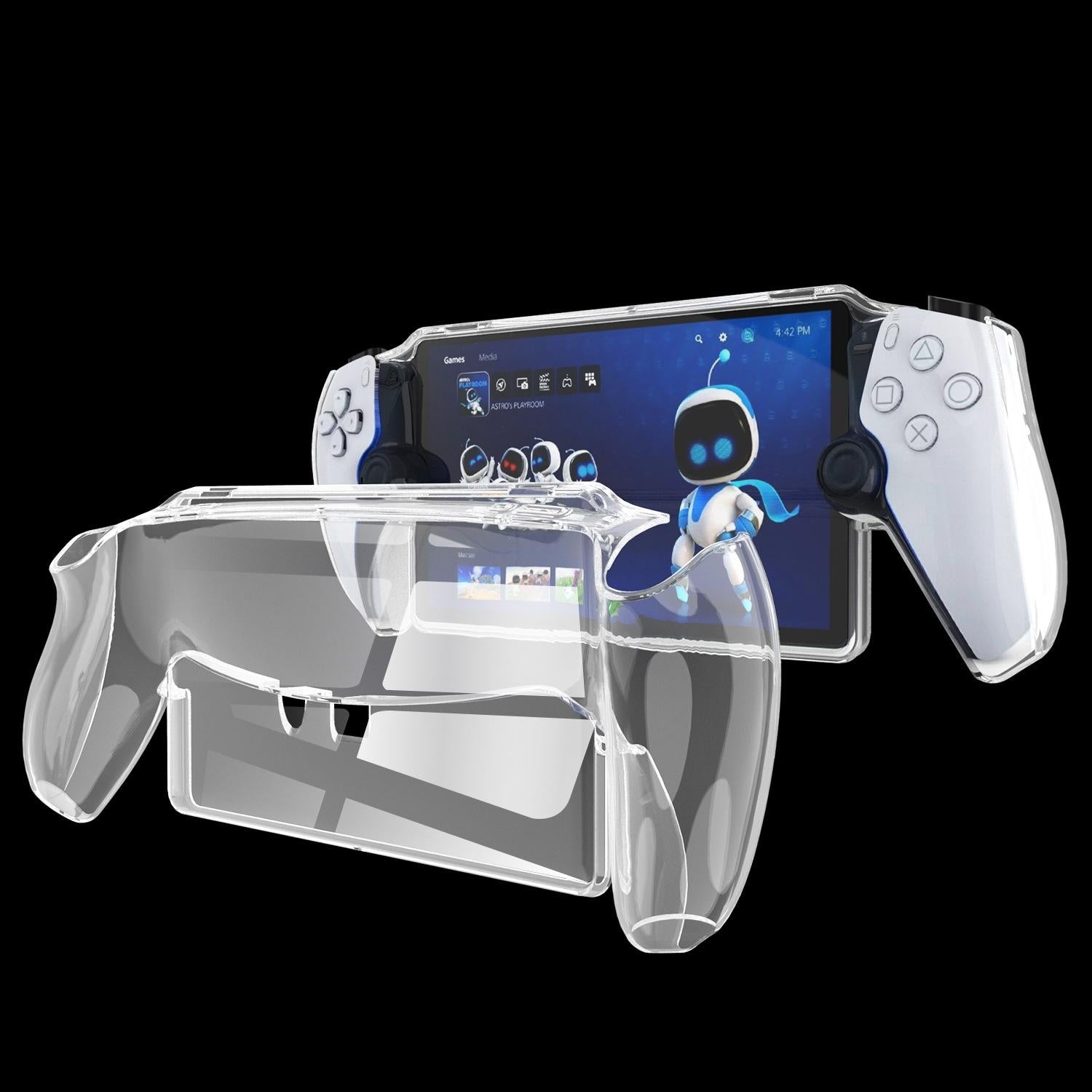 Transparent Tpu Protective Case For Sony Playstation Portal - All-In-One-1922443437777489920