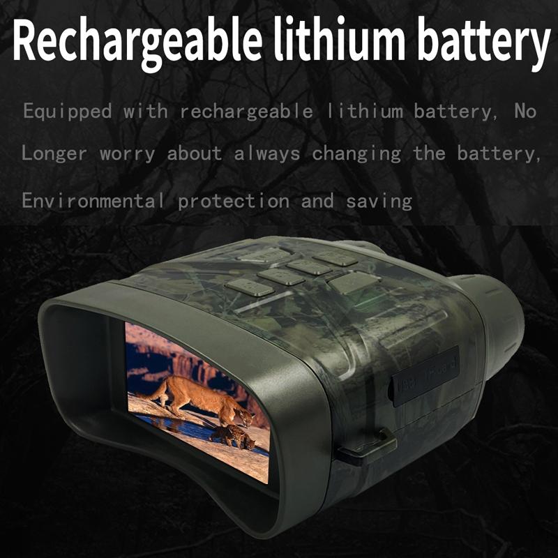 4K Infrared Dual Tube Night Vision Telescope-1915198305726500871