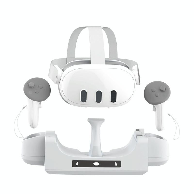 Gray Wall Mount For Meta Quest 3 Vr Helmet Charging-1922443422262759425