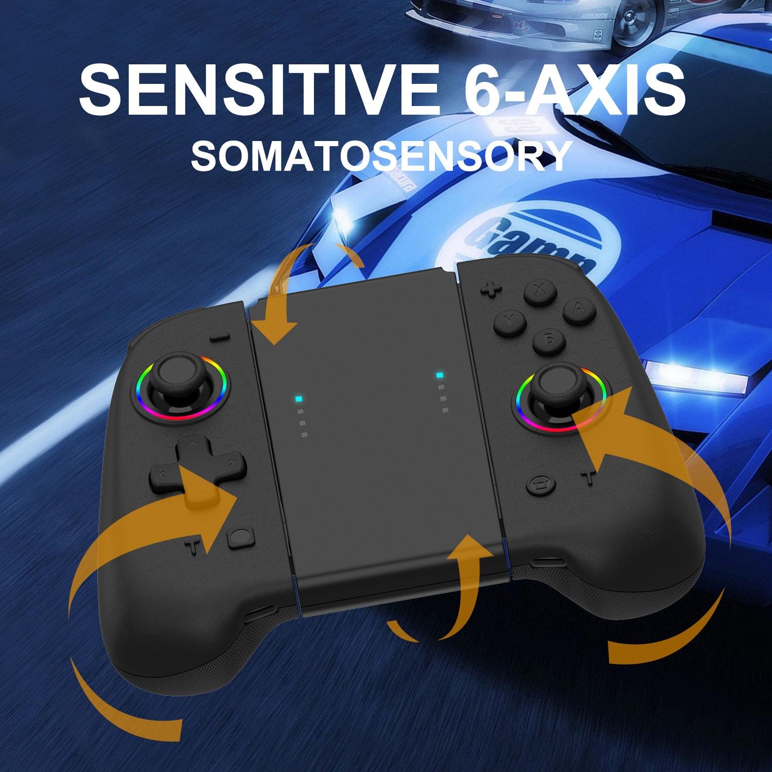 Vibrant Joycon Set With Colourful Light Switch-1915196904879296516