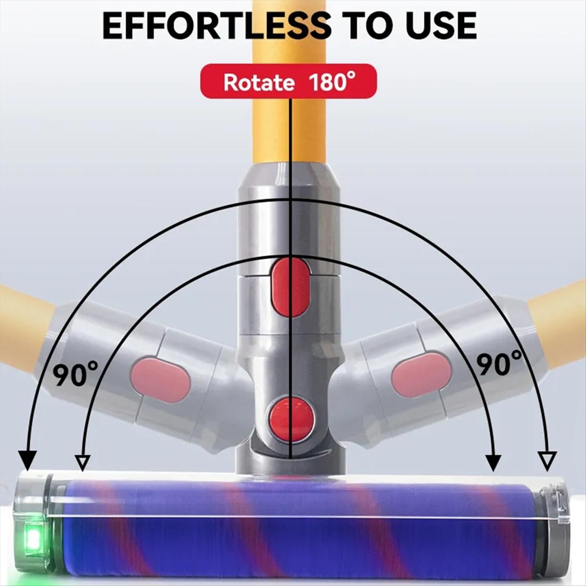 Green Light Floor Brush For Dyson V7-V11 Vacuums-1915197696810029059