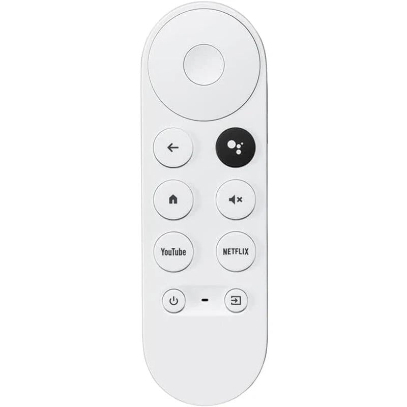 Google Television Set-Top Box With Bluetooth Voice Remote - White-1915196873979858944
