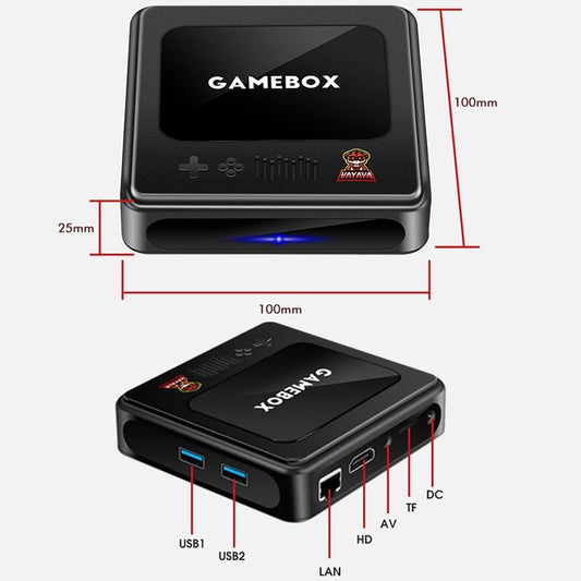Wireless Dual System 4K Game Console - 128G Storage-1922443443330748417