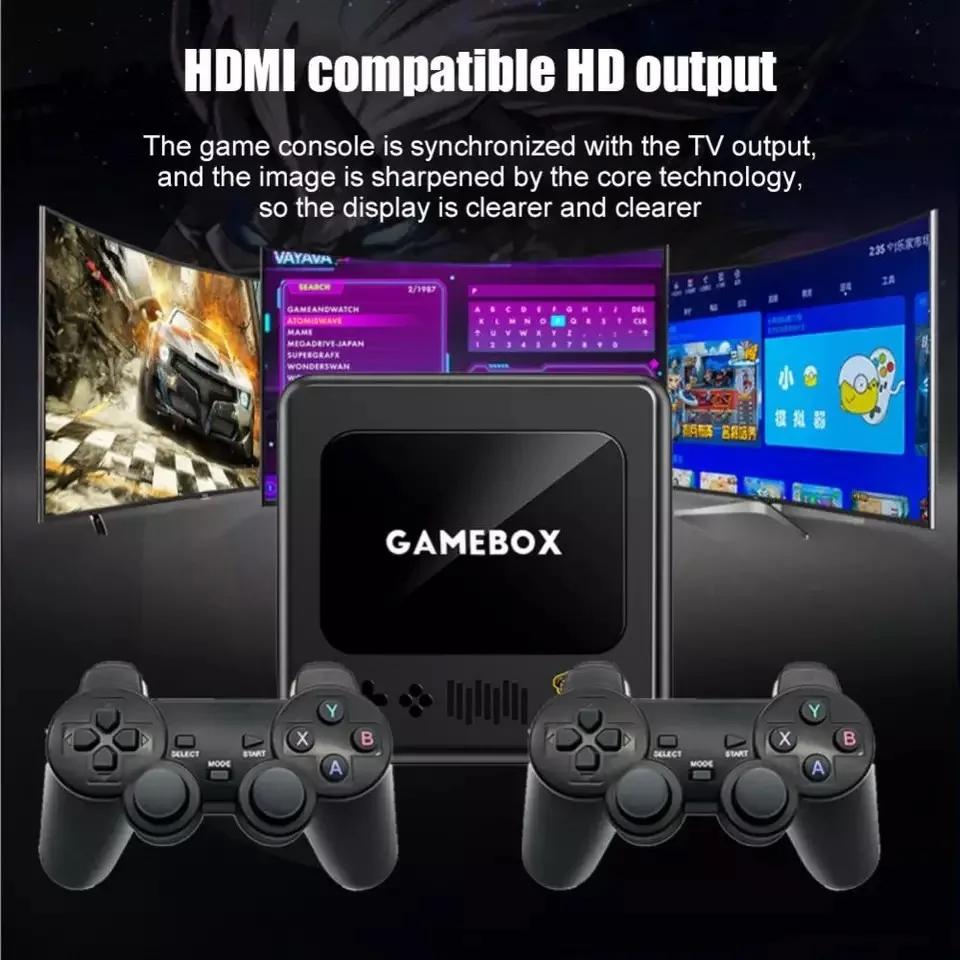 Wireless Dual System 4K Game Console - 128G Storage-1922443443330748422
