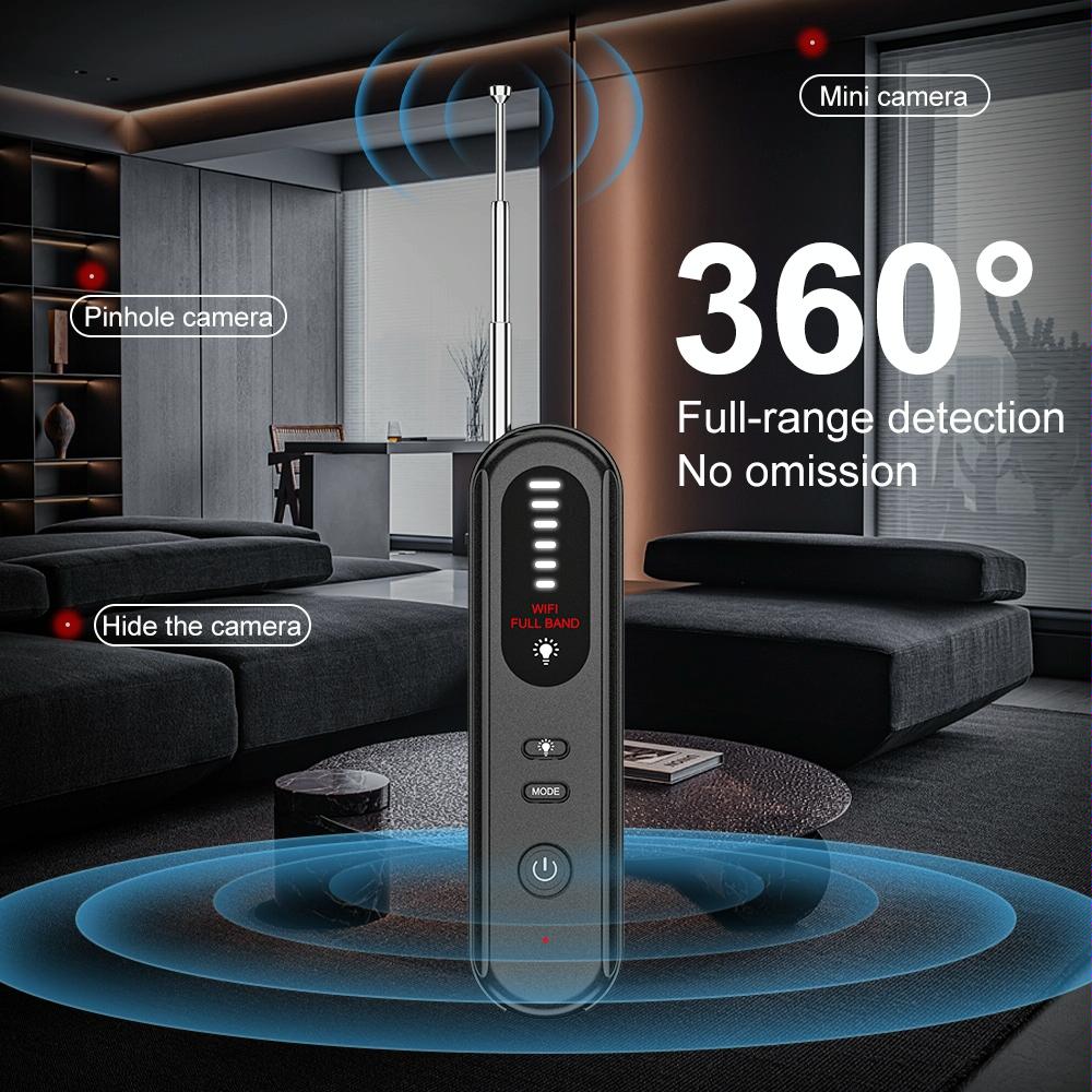 Wireless Anti-Eavesdropping Gps Detector With Alarm-1915198036196331523