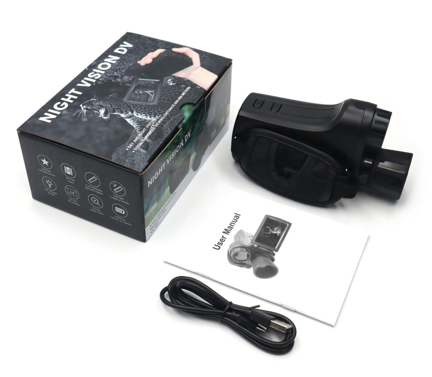 Digital Hunting Safety Camera With Handle And Hd Monitoring-1915198363251380230