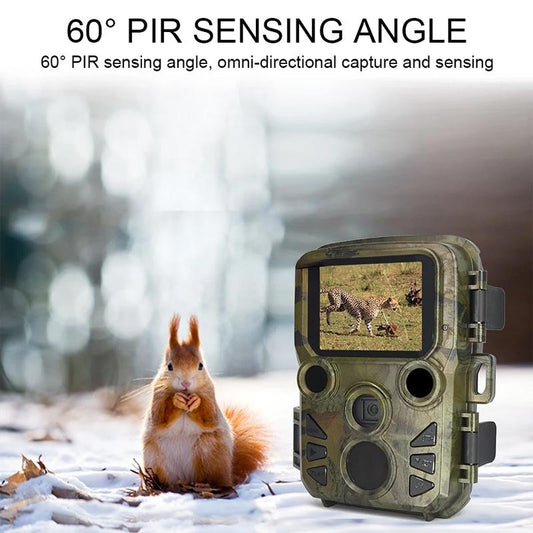 Outdoor Night Vision Hunting Camera With 4K Hd And Infrared Induction Camouflage Design-1915196832926011394