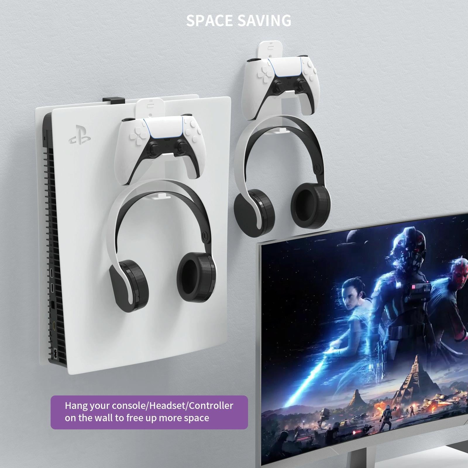 Wall Bracket Storage Hook For Ps5 Game Console-1915198243218788353