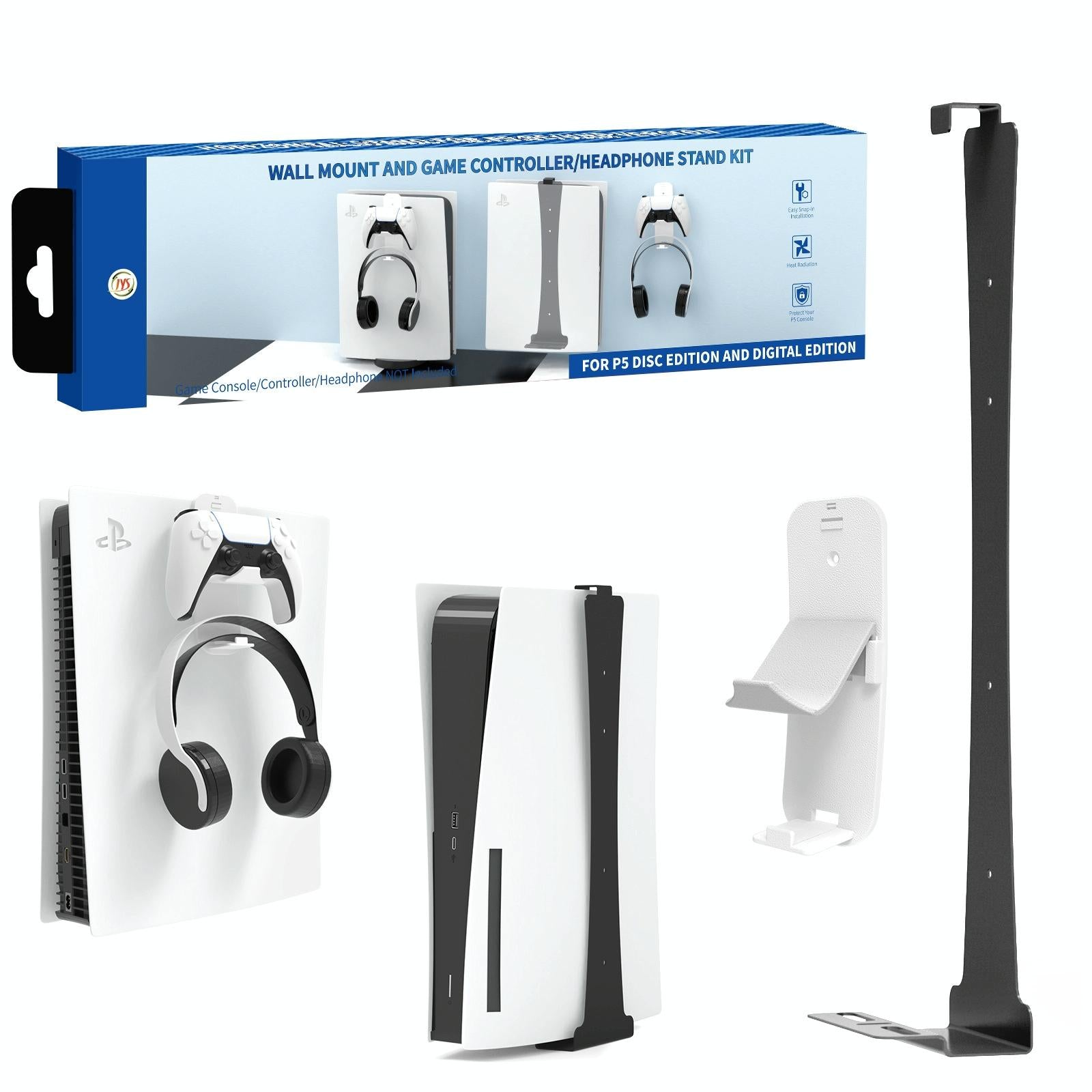 Wall Bracket Storage Hook For Ps5 Game Console-1915198243218788358