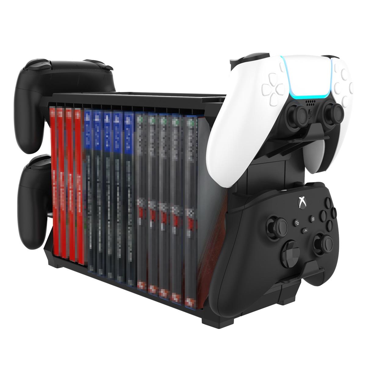 Versatile Console Storage Stand For Ps5 / Switch / Xbox - Multi-Functional-1915197414323654660