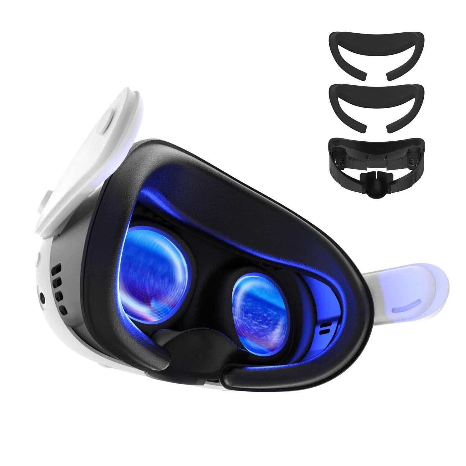 Meta Quest3 Ice Silk Mask - Breathable Leather Material-1922443393993150465