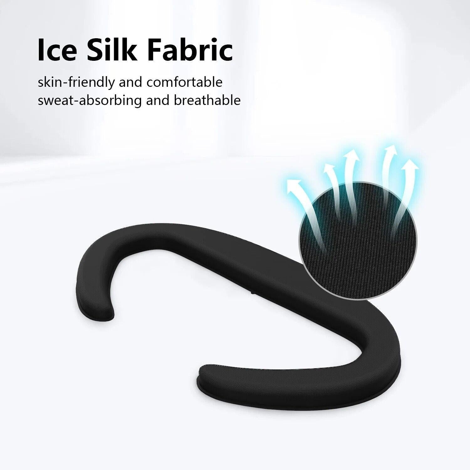 Meta Quest3 Ice Silk Mask - Breathable Leather Material-1922443393993150473