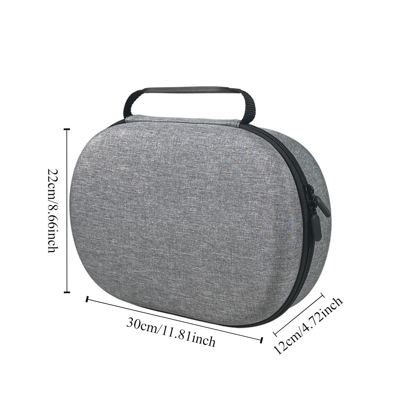 Gray Portable Vr Headset Storage Case For Apple Vision Pro-1915196919878127618