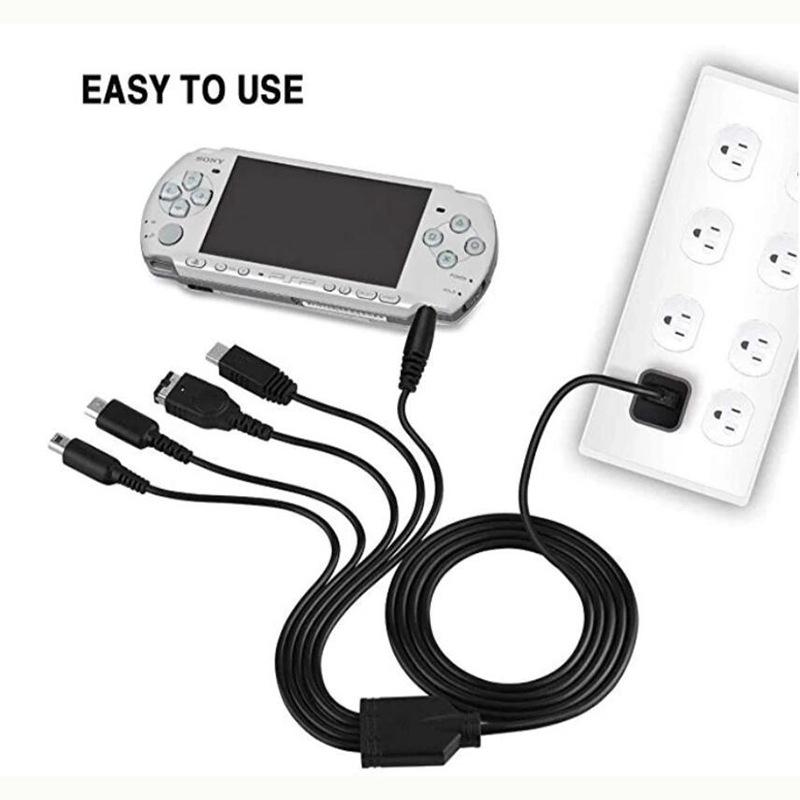 Universal 5-In-1 Usb Charger For Wii U 3Ds Nds Psp-1915198051509735425
