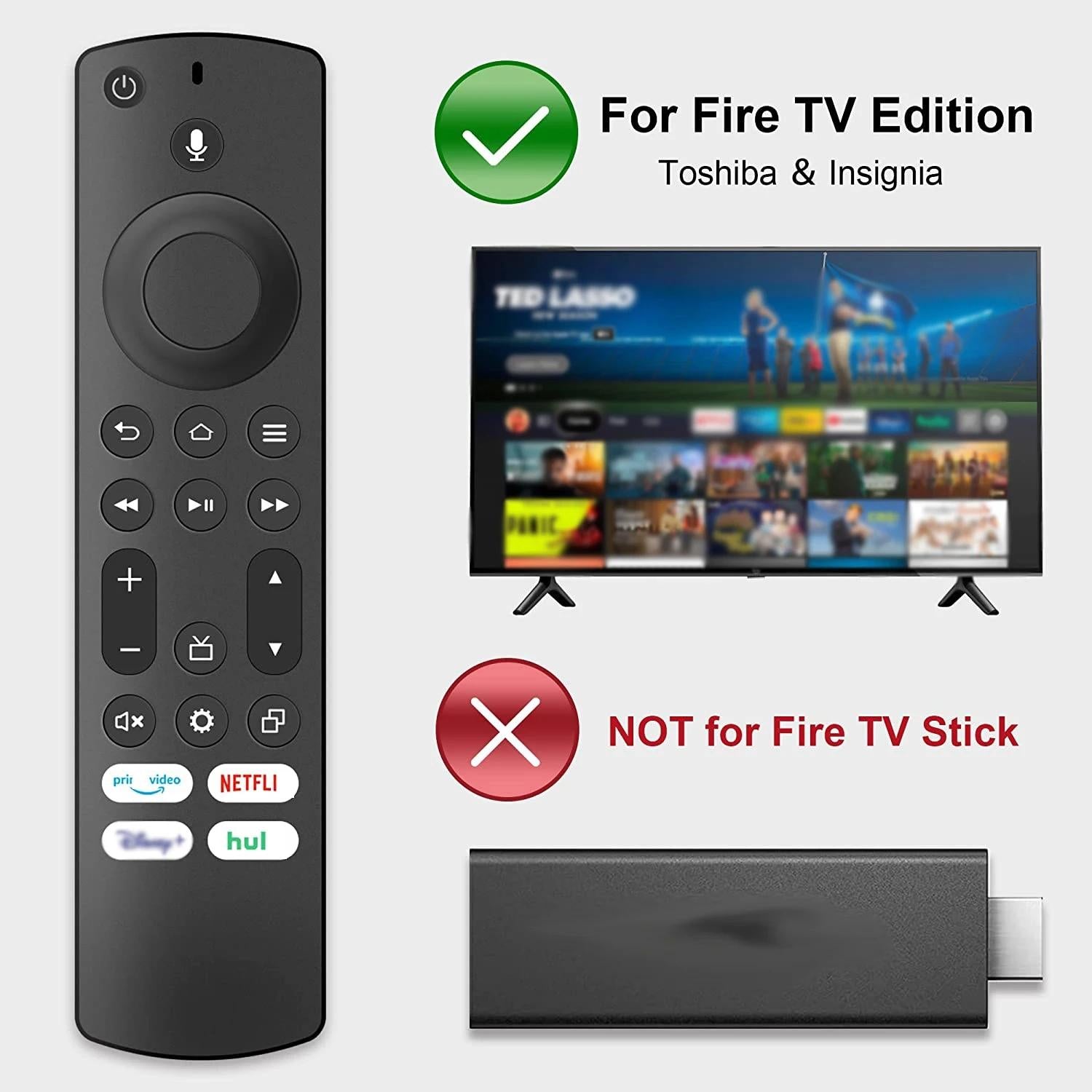 Smart Tv Voice Remote For Insignia Toshiba Fire Tv-1915197067077226498