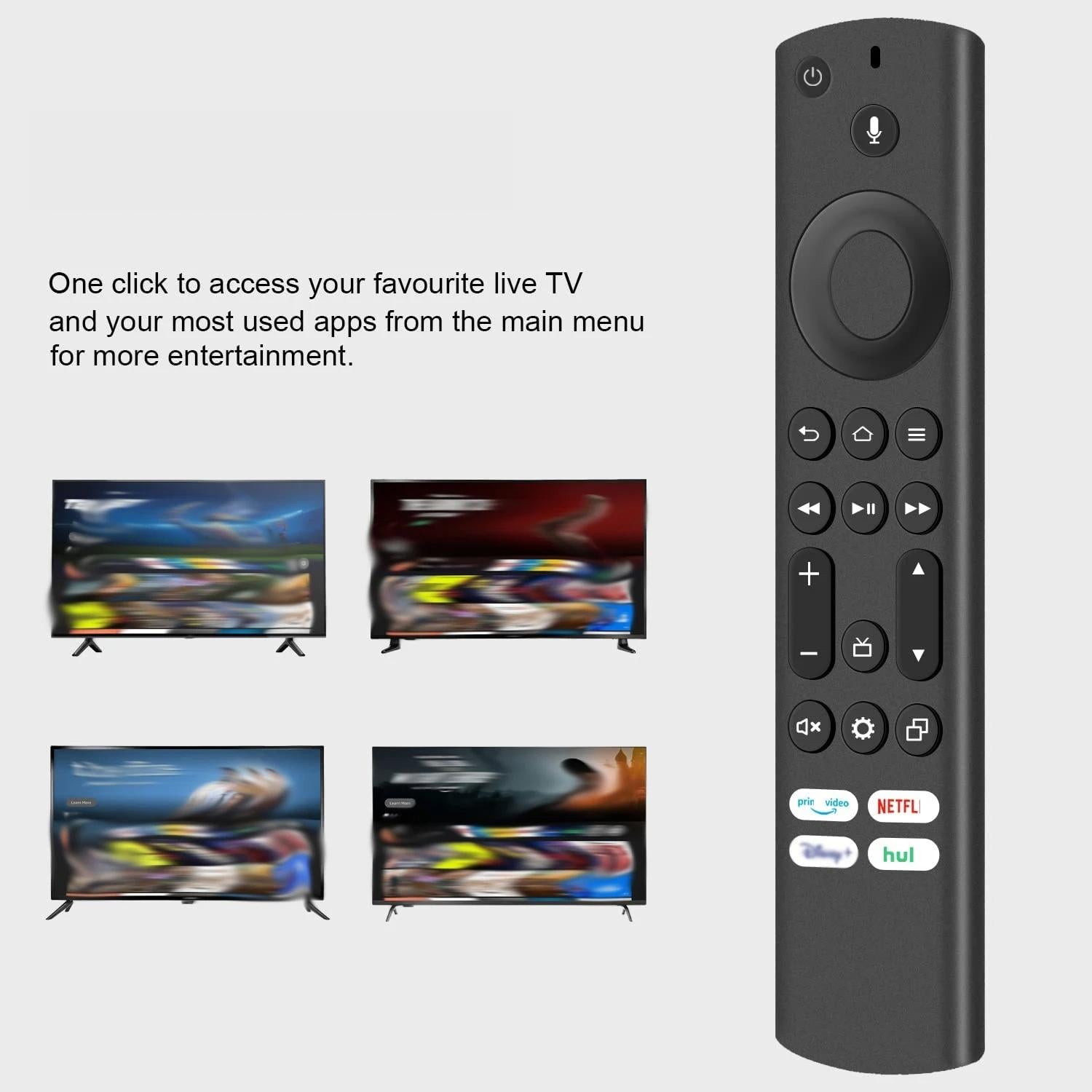 Smart Tv Voice Remote For Insignia Toshiba Fire Tv-1915197067077226500