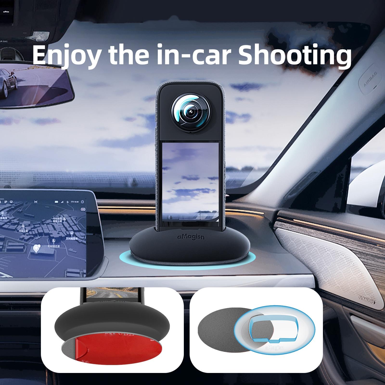 Insta360 X3 Car Base For Amagisn Sports Camera - Double Sided Glue-1915197136836890633