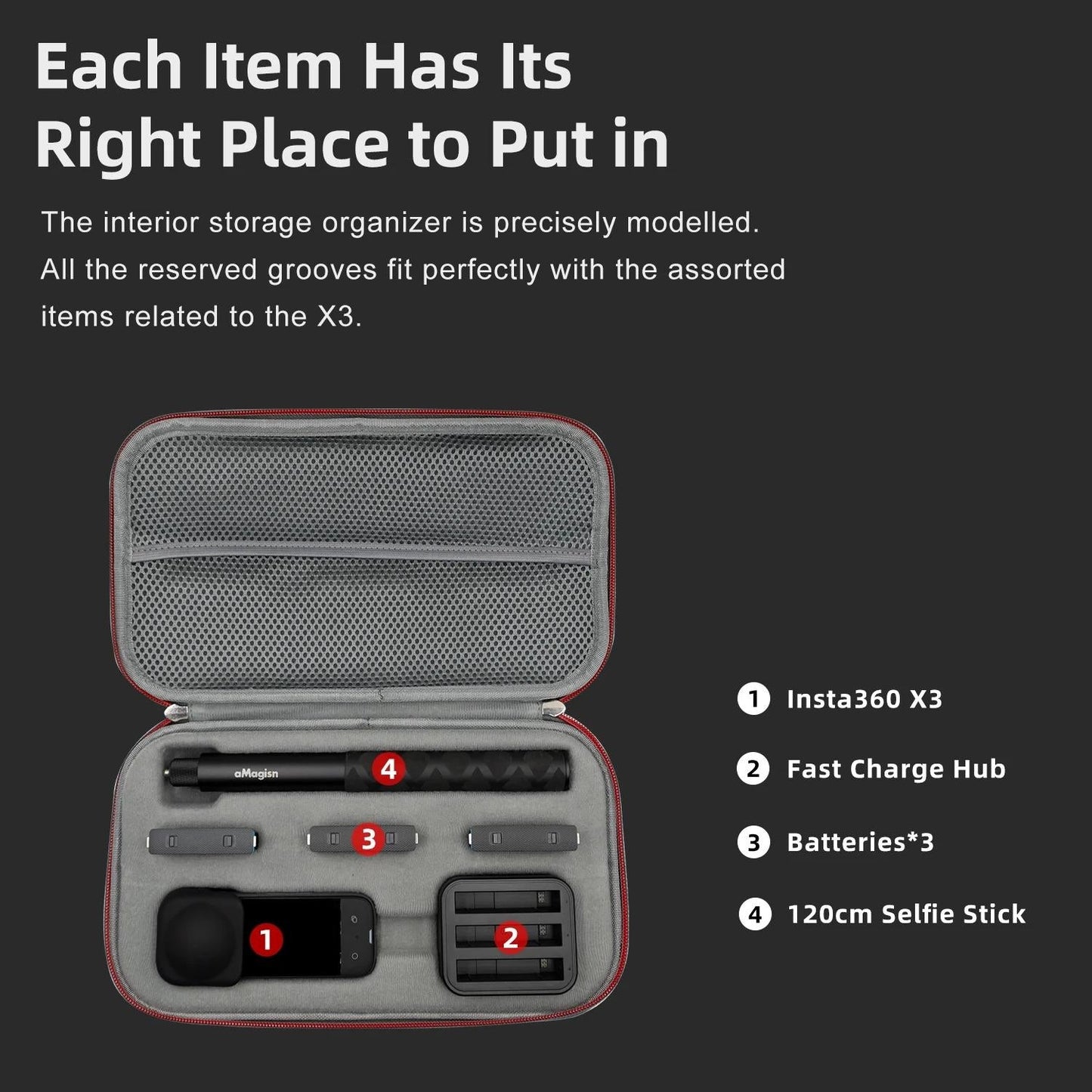 Insta360 X3 Protection Pack For Medium Storage - Amagisn-1915197602958282761