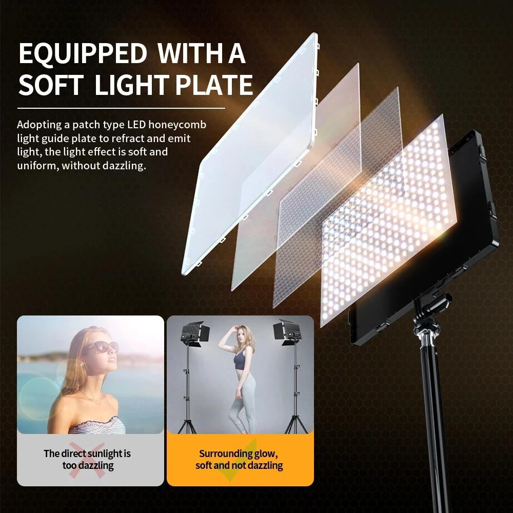 20W Dual Temperature Photography Fill Light Set-1915198254434357255