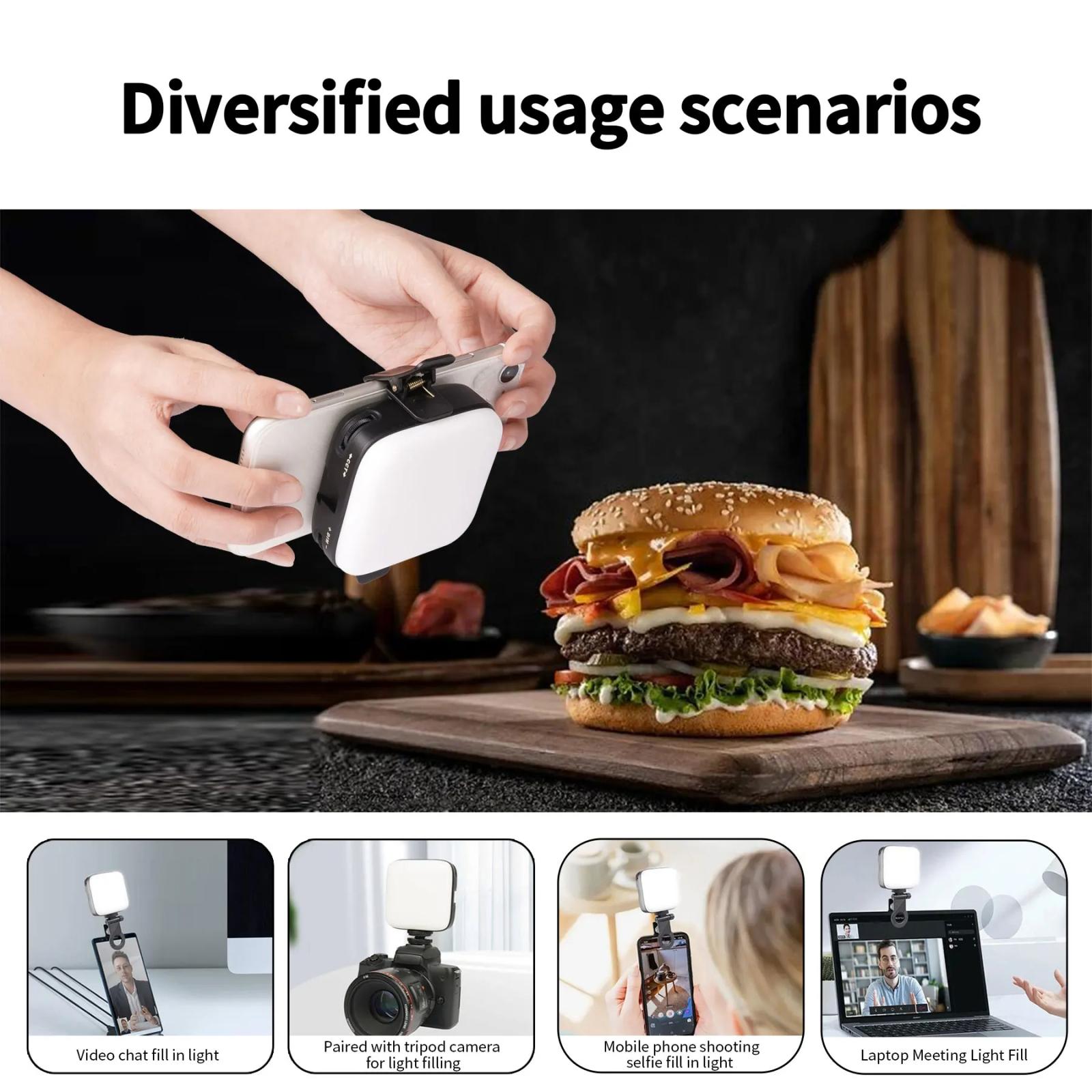 Portable V90 Led Fill Light For Mobile Beauty Live Streaming-1915196853306134537