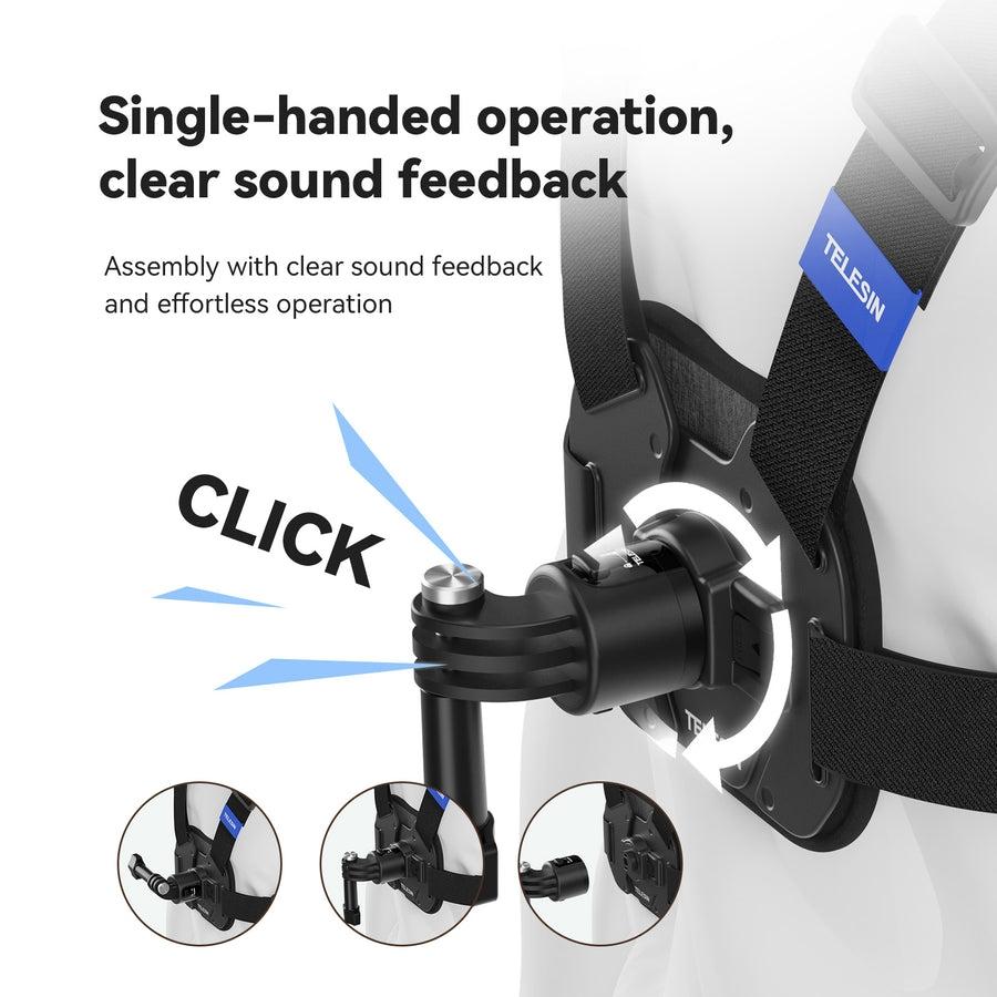 Sports Camera Quick Release Chest Strap - Accessory-1915197846777368583