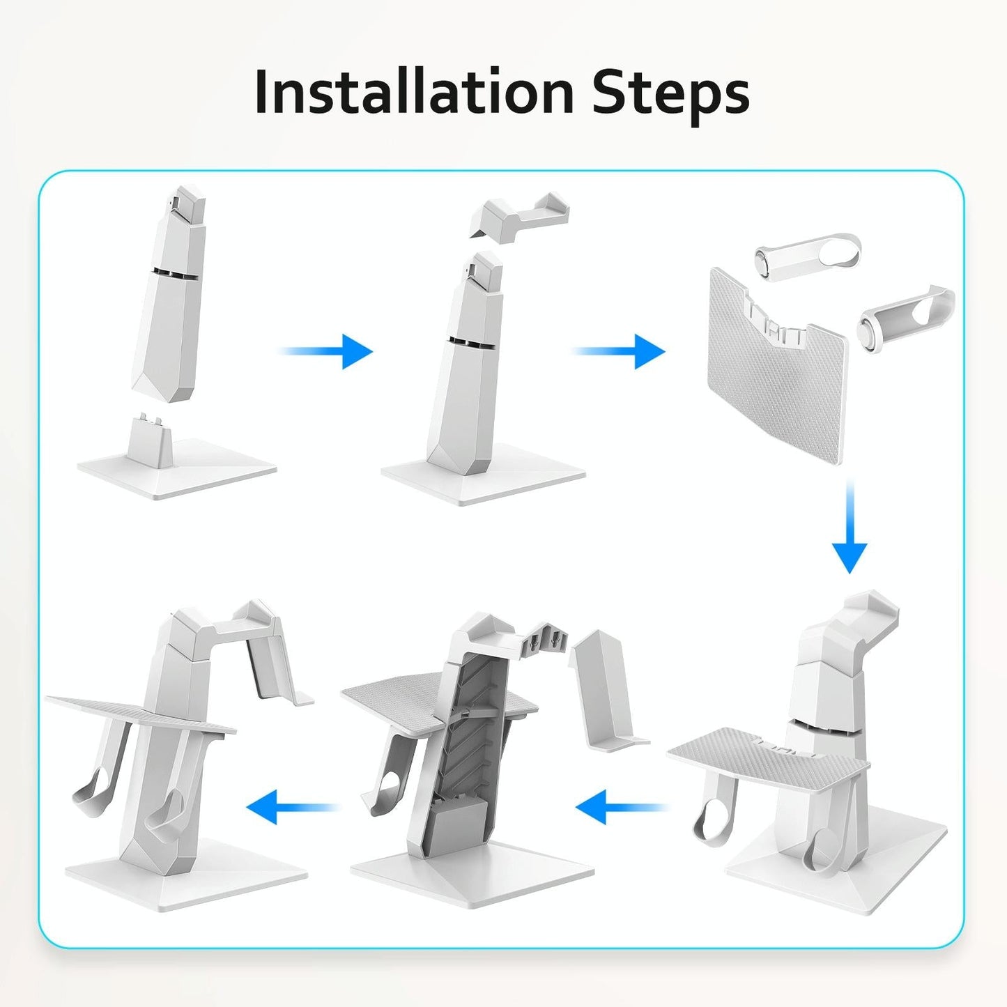 Universal Vr Headset Stand For Apple Vision Pro And Meta Quest 3 2-1922443402440478726