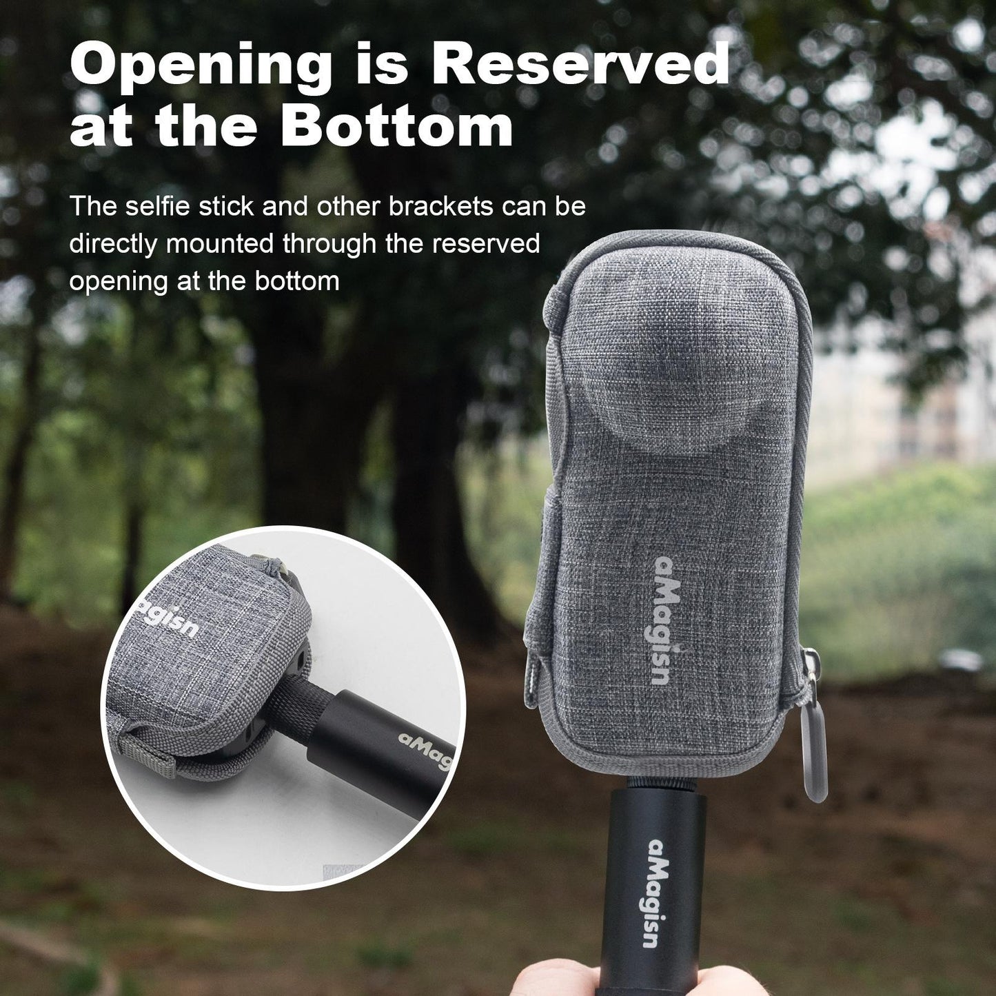 Amagisn Storage Bag For Insta360 X4 - Anti-Scratch Carry Case-1915197377921290248