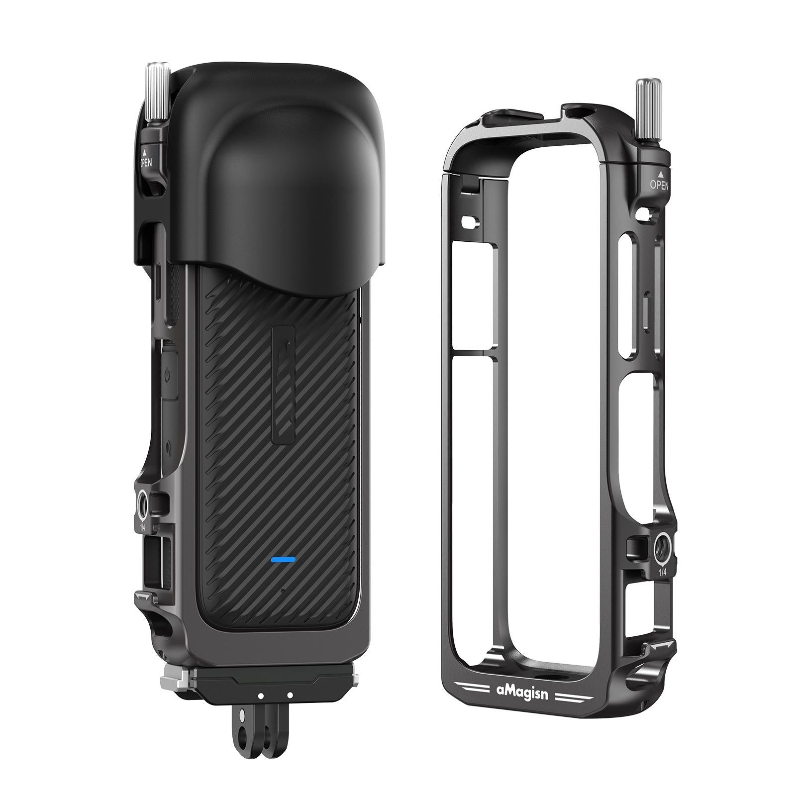 Amagisn Metal Protective Housing For Insta360 X4 - Quick Release-1915197776132706304