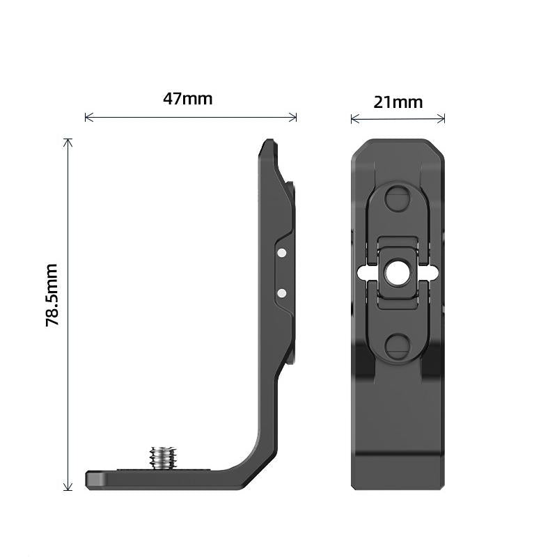 Quick Release Magnetic Bracket For Insta360 X4 / X3 - Horizontal & Vertical Shooting-1922443429871226882