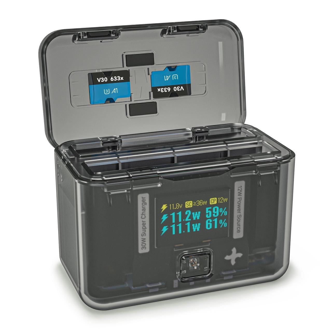 Smart Dual Charging Box For Insta360 X4 Camera-1922443396421652489