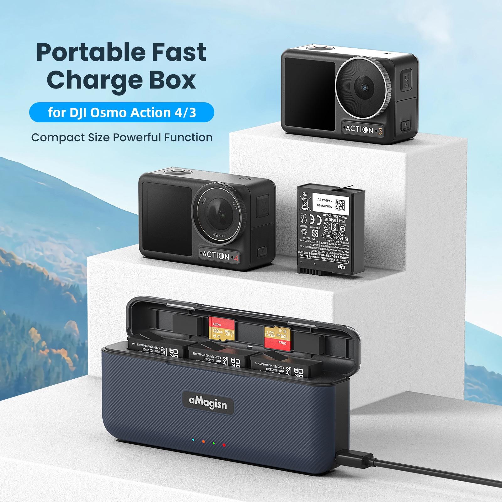Fast Charge Charger For Sports Camera Accessories - Magisn-1915198381811175425