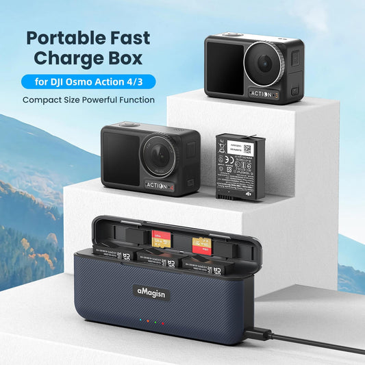 Fast Charge Charger For Sports Camera Accessories - Magisn-1915198381811175425