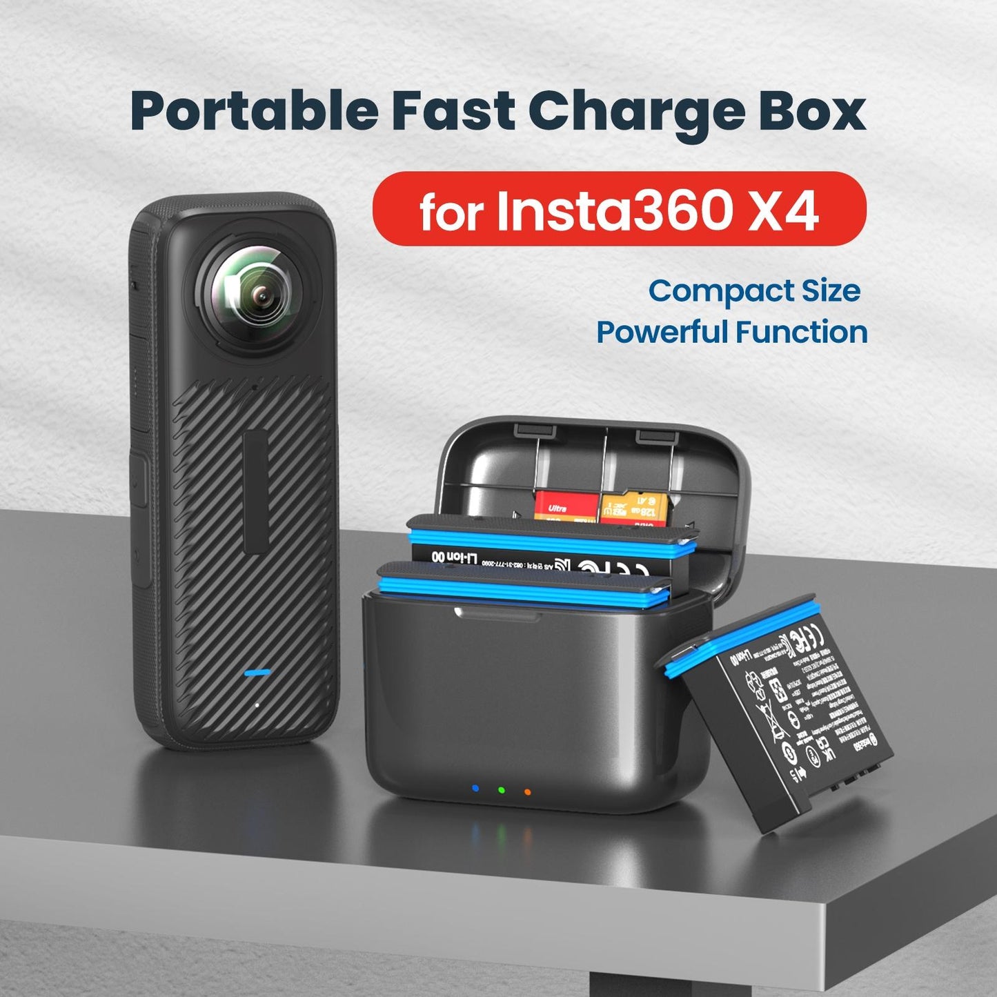 Fast Charge Battery Box For Sports Camera Accessories-1915197267770478593