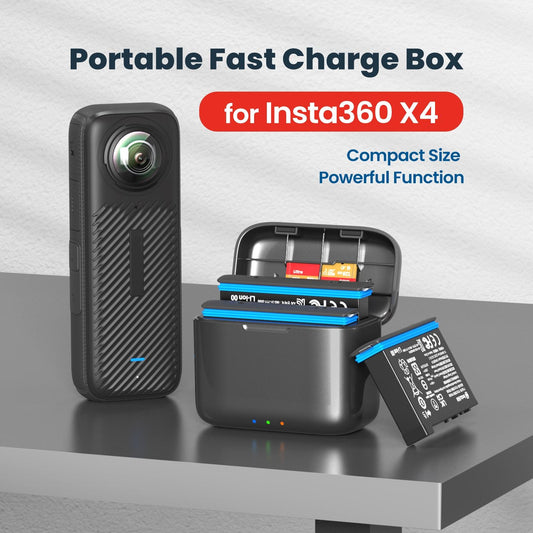 Fast Charge Battery Box For Sports Camera Accessories-1915197267770478593