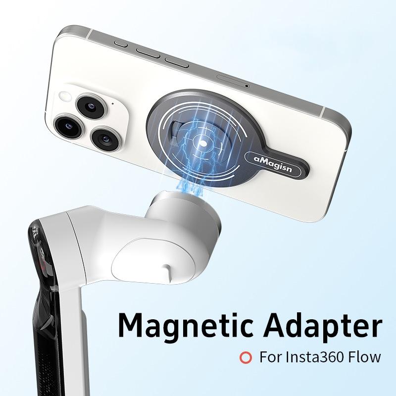 Insta360 Flow Magnetic Adapter For Amagisn Gimbal - Magsafe Compatible-1922443448363913217