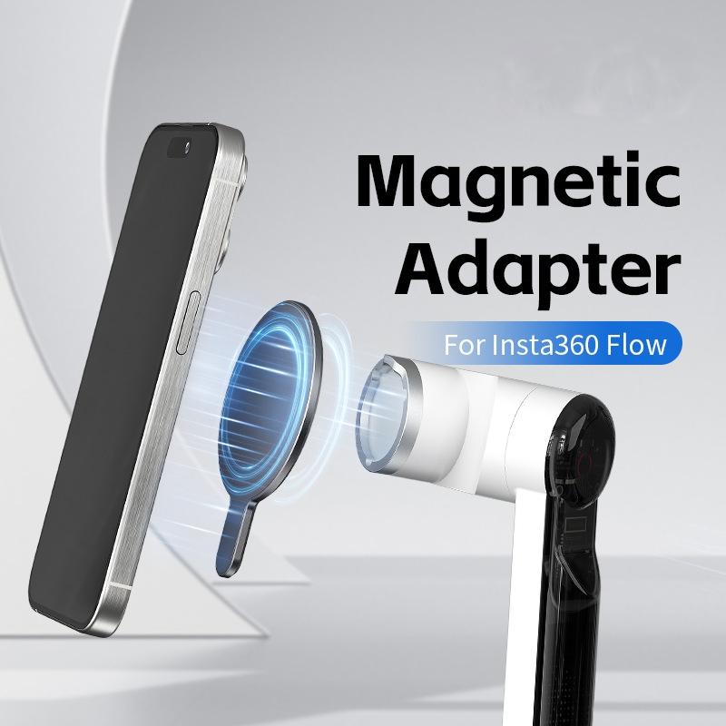 Insta360 Flow Magnetic Adapter For Amagisn Gimbal - Magsafe Compatible-1922443448363913221