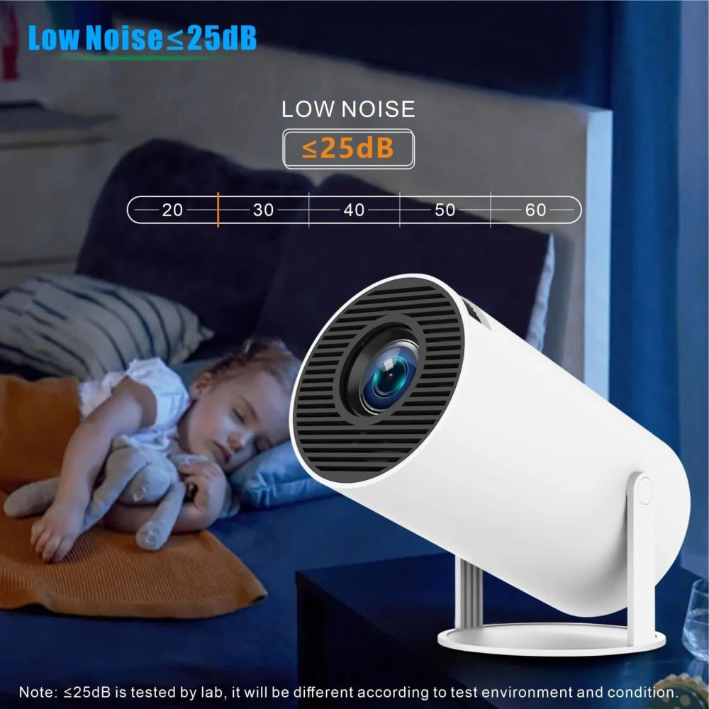 Smart Portable Projector With Android 11.0 System - 120 Lumen-1915196520362283010
