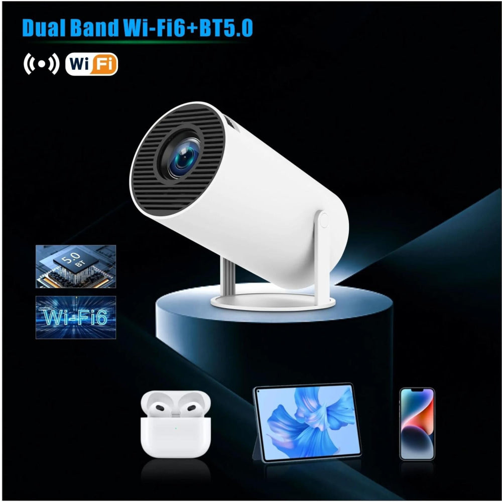 Smart Portable Projector With Android 11.0 System - 120 Lumen-1915196520362283014
