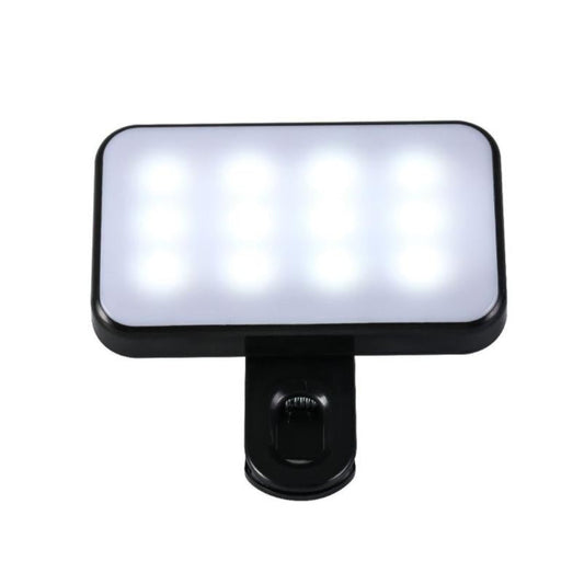Rechargeable Selfie Light For Phone Laptop Tablet - Black-1915196947526979586