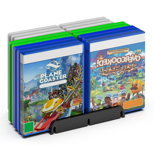 Desktop Cd Storage Stand - Large Capacity Black-1915196818300473345