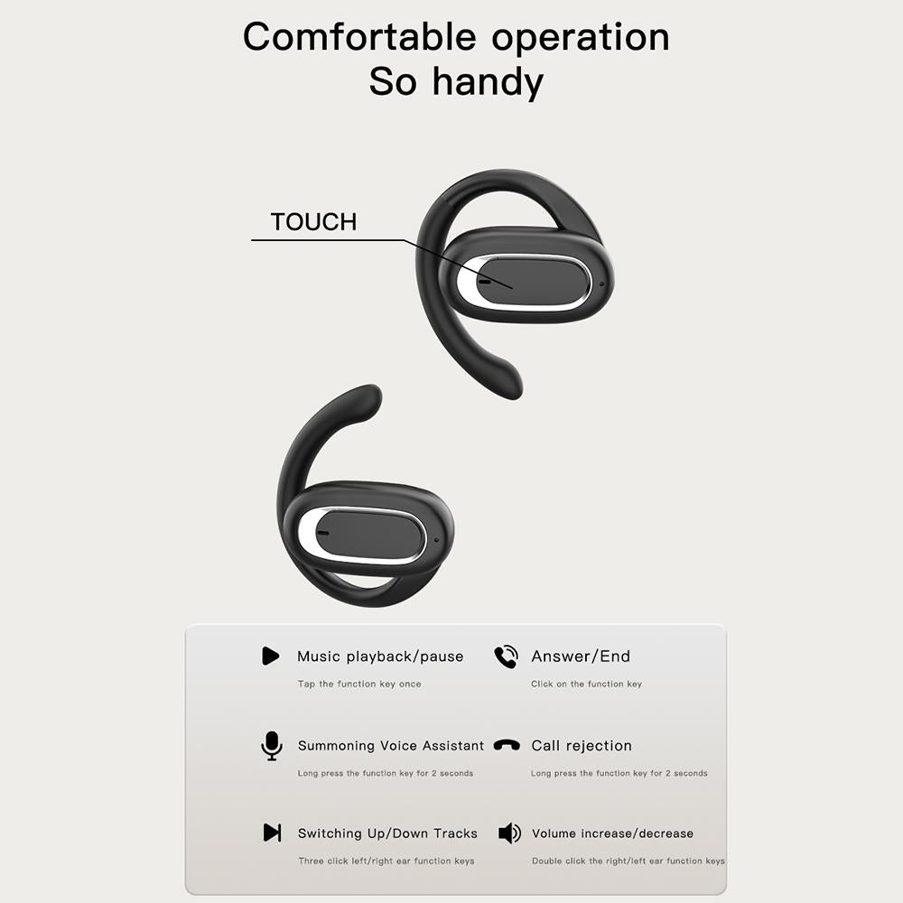 Adjustable Wireless Bluetooth Earphones With Noise Reduction - Skin-Colour-1915196858414796802