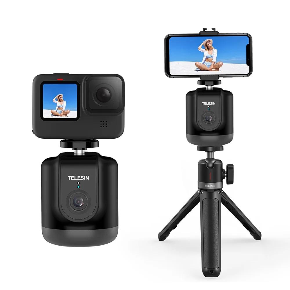 Intelligent 360 Degree Follow Gimbal Camera With Ai Face Recognition - Black-1922443421147074561