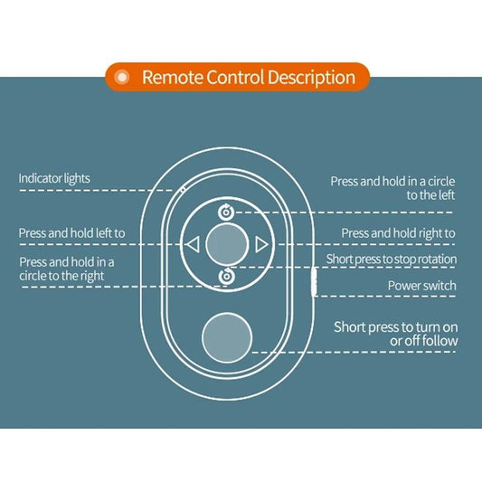 Intelligent 360 Degree Follow Gimbal Camera With Ai Face Recognition - Black-1922443421147074562