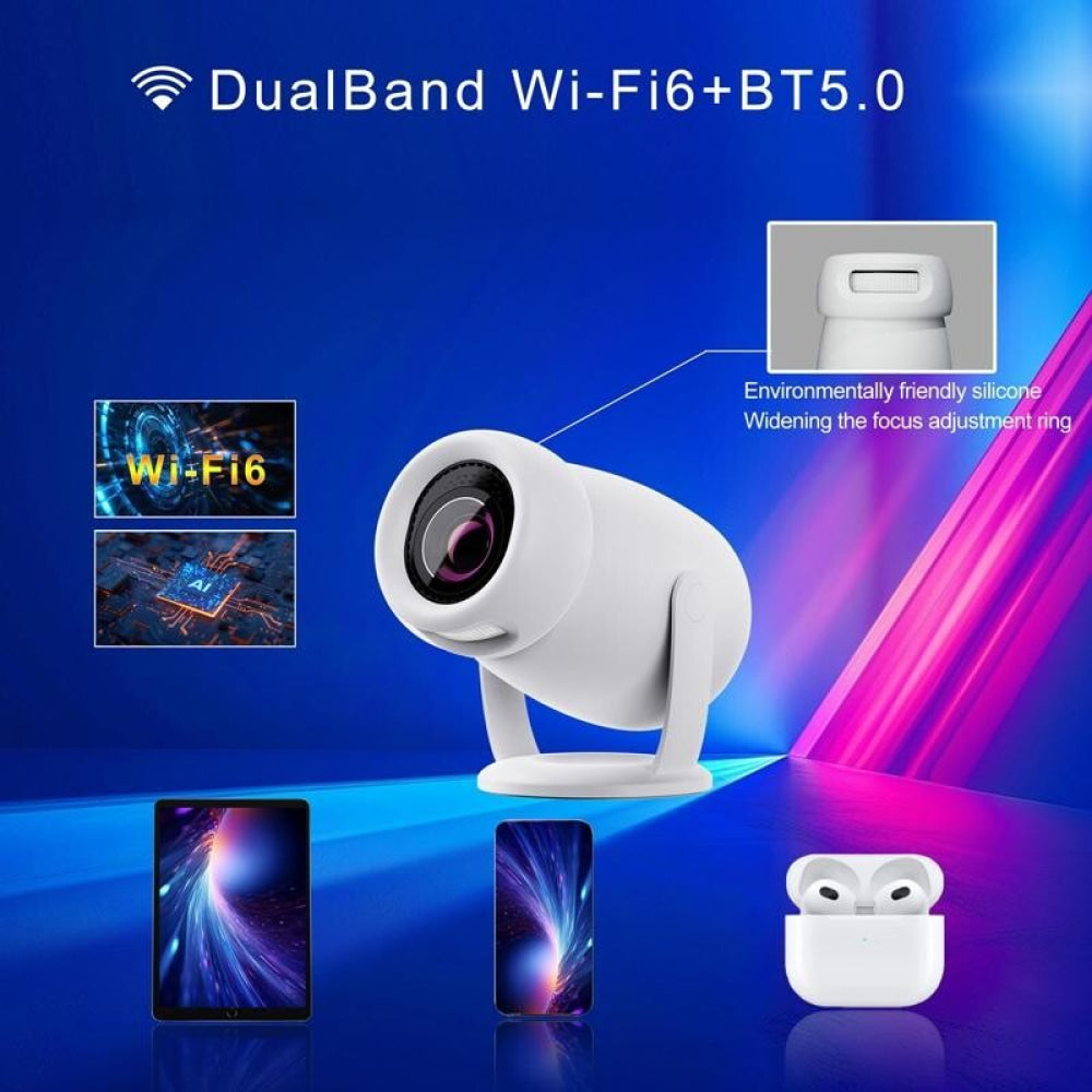 Intelligent Portable Projector With Android 12.0 For Family Use-1915197841157001221