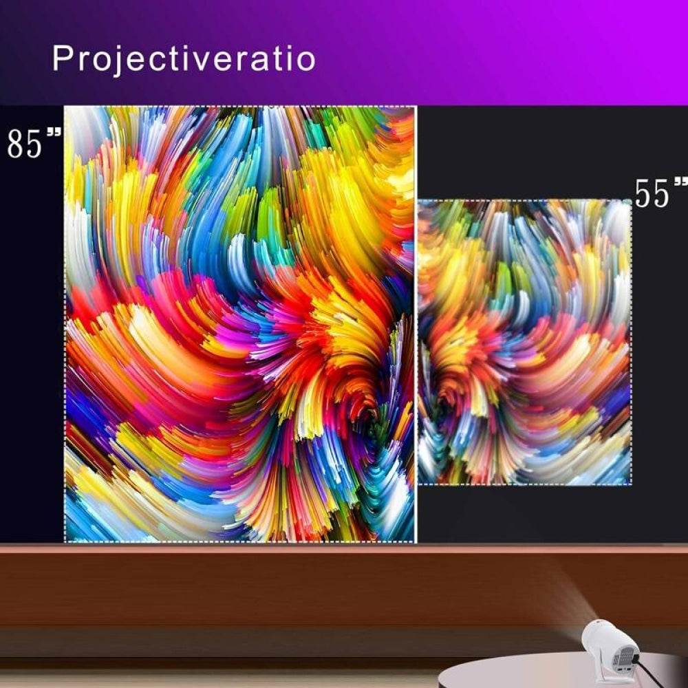 Intelligent Portable Projector With Android 12.0 For Family Use-1915197841157001222