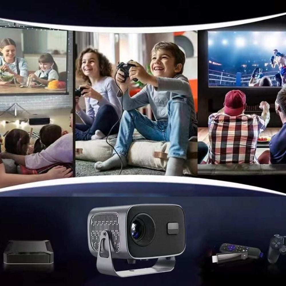 Portable 4K Android Smart Projector - Compact And Versatile-1915197817840865282