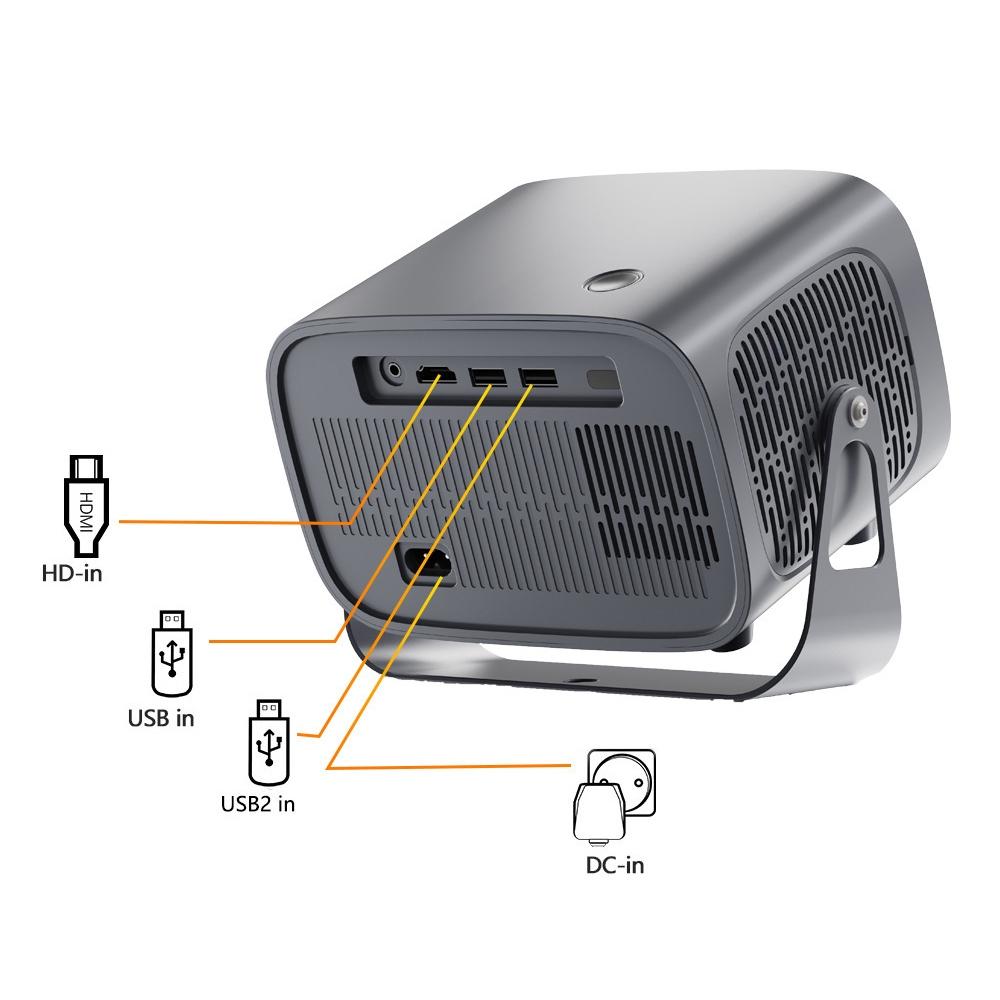 Portable 4K Android Smart Projector - Compact And Versatile-1915197817840865284