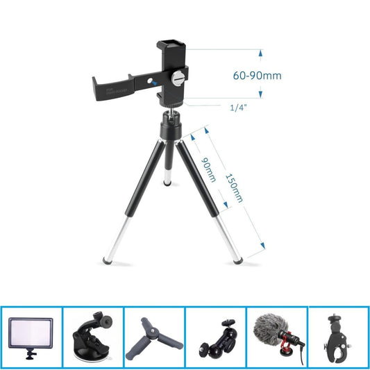 Versatile Aluminum Tripod For Dji Pocket - Multi-Functional-1915198379810492417