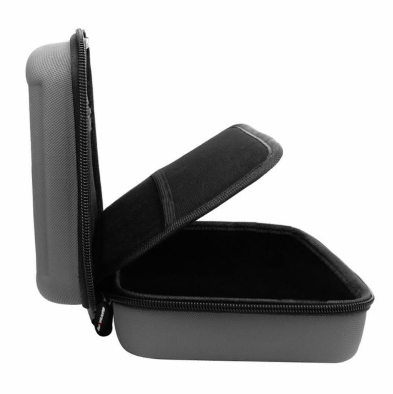 Portable Diamond Texture Leather Bag For Dji Mobile 3 - Black-1915198304132665345