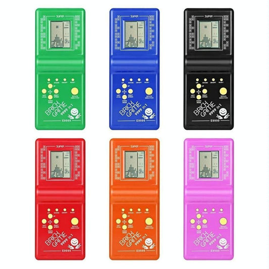 Handheld Classic Brick Game Console With 7 Built-In Games-1915198436567814145